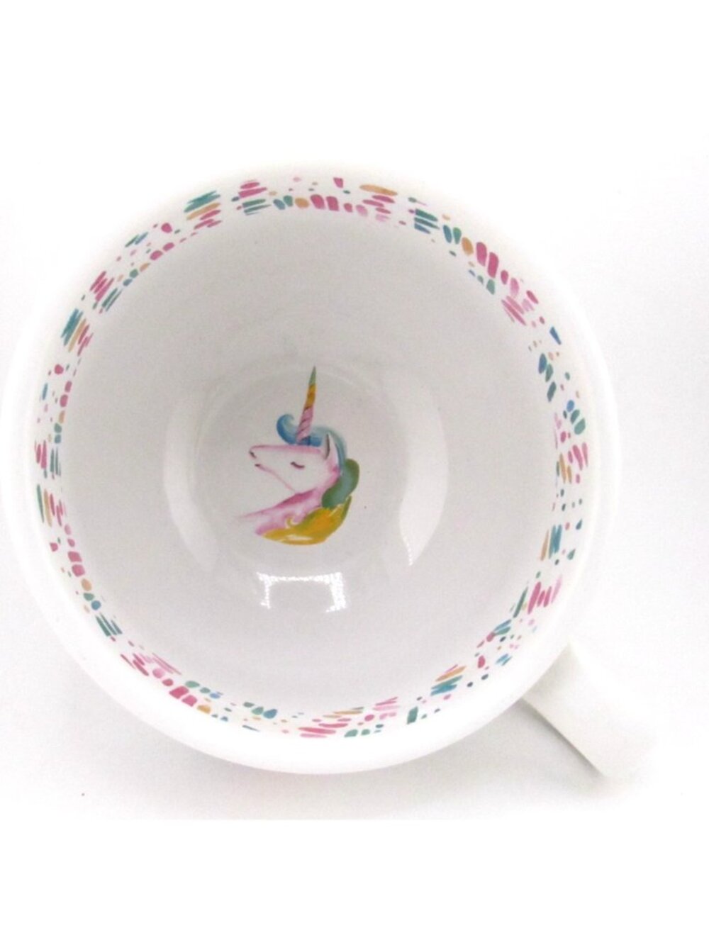 Primitives By Kathy Large Coffee Mug Cup Unicorn Rainbow It's Cool to be Kind